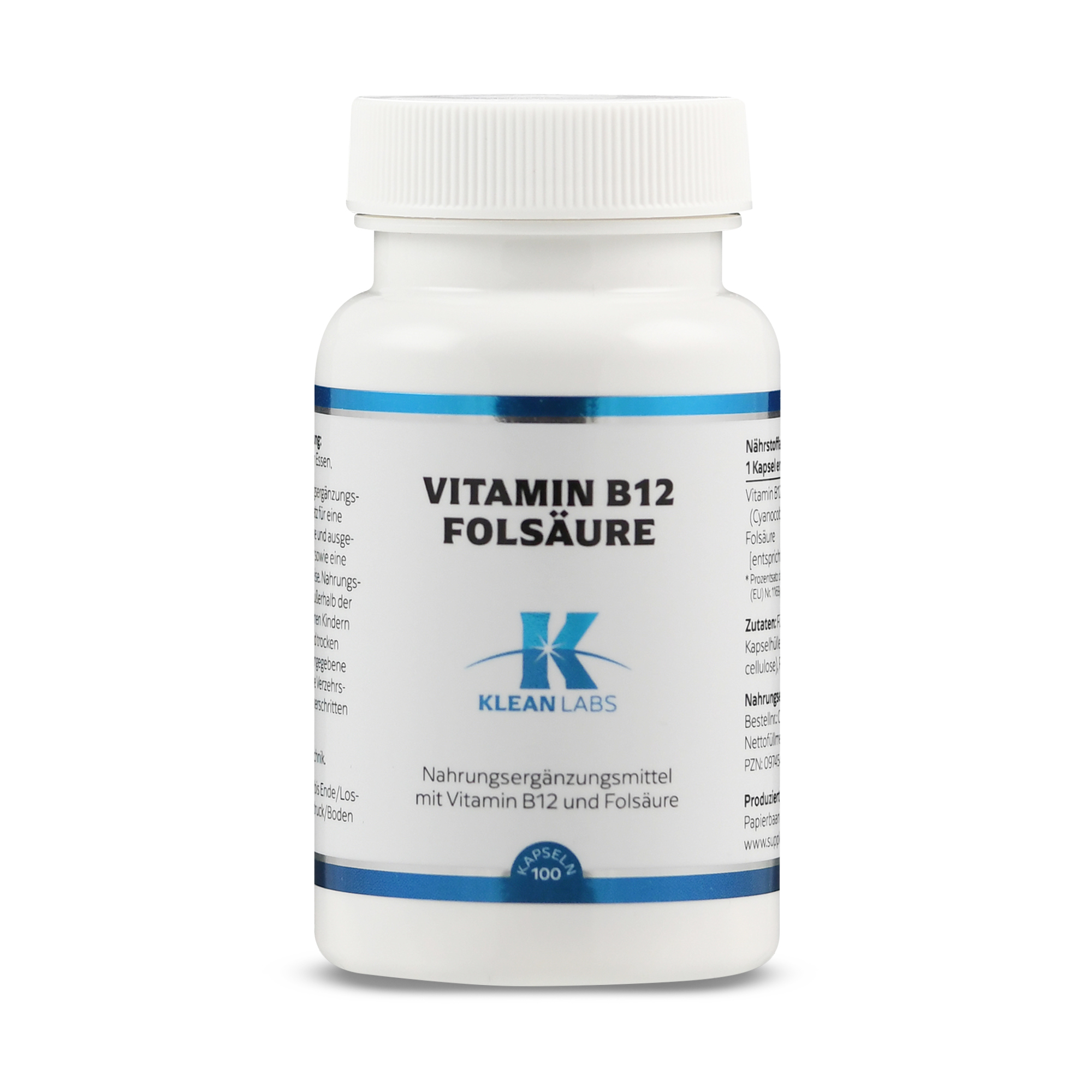 VITAMIN B12+FOLSÄURE Kapseln Abbildung für VITAMIN B12+FOLSÄURE Kapseln