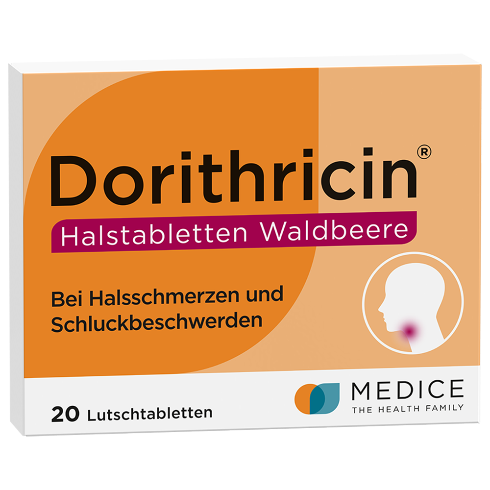 DORITHRICIN Halstabletten Waldbeere Abbildung für DORITHRICIN Halstabletten Waldbeere