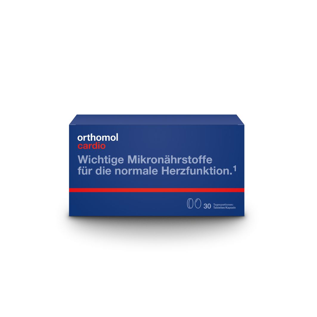 ORTHOMOL Cardio Tabletten/Kapseln Kombipackung Abbildung für ORTHOMOL Cardio Tabletten/Kapseln Kombipackung