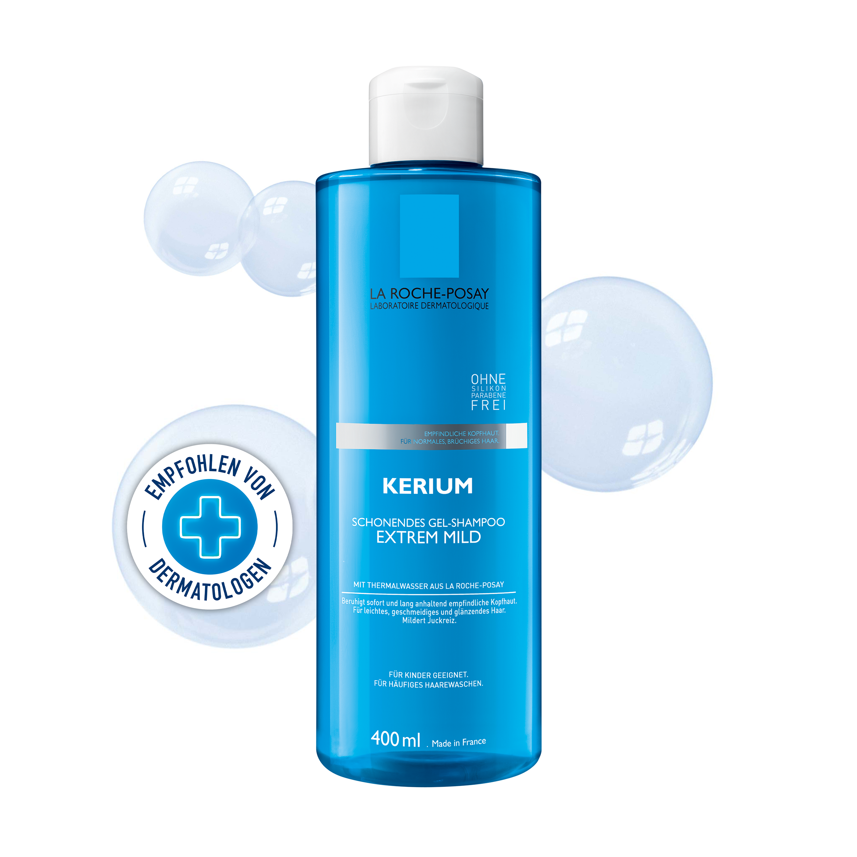 LA ROCHE-POSAY Kerium extrem mild Gelshampoo Abbildung für LA ROCHE-POSAY Kerium extrem mild Gelshampoo