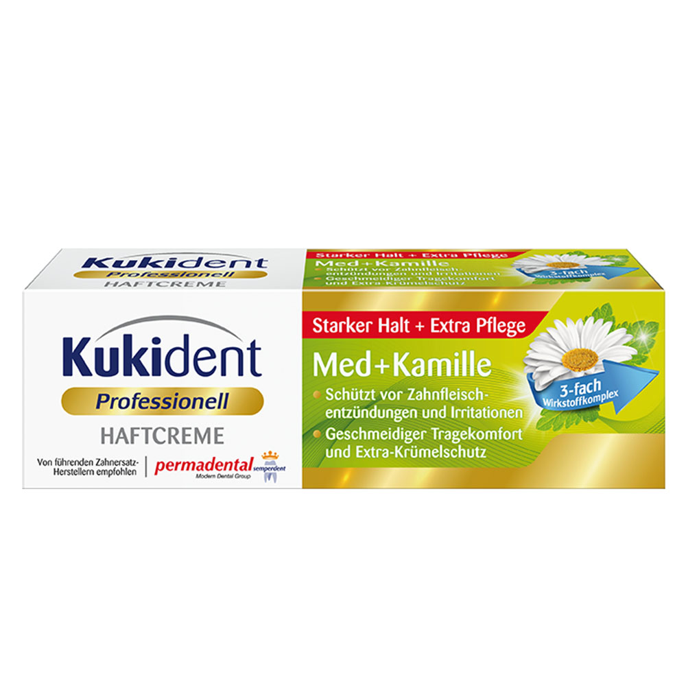KUKIDENT Haftcreme Med+Kamille Abbildung für KUKIDENT Haftcreme Med+Kamille