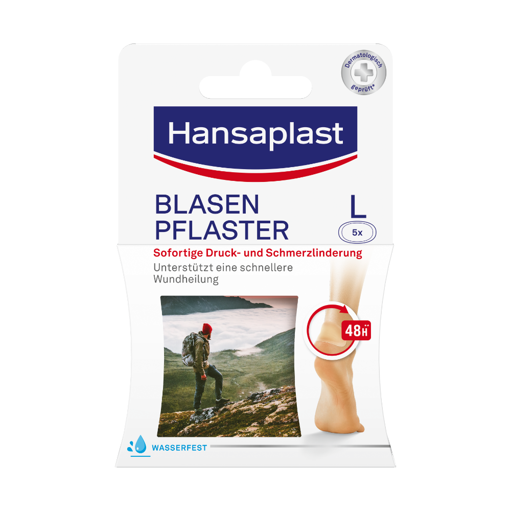 HANSAPLAST Blasenpflaster groß Abbildung für HANSAPLAST Blasenpflaster groß