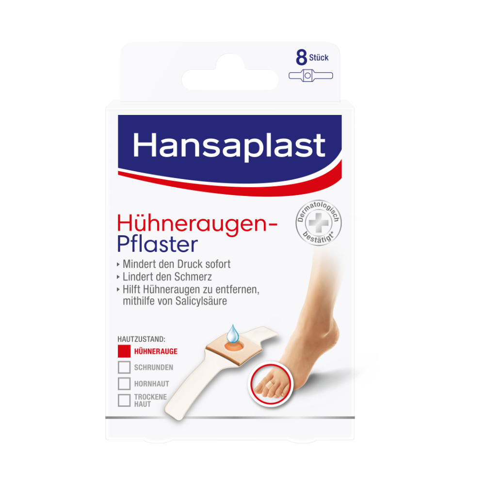 HANSAPLAST Hühneraugenpflaster Abbildung für HANSAPLAST Hühneraugenpflaster