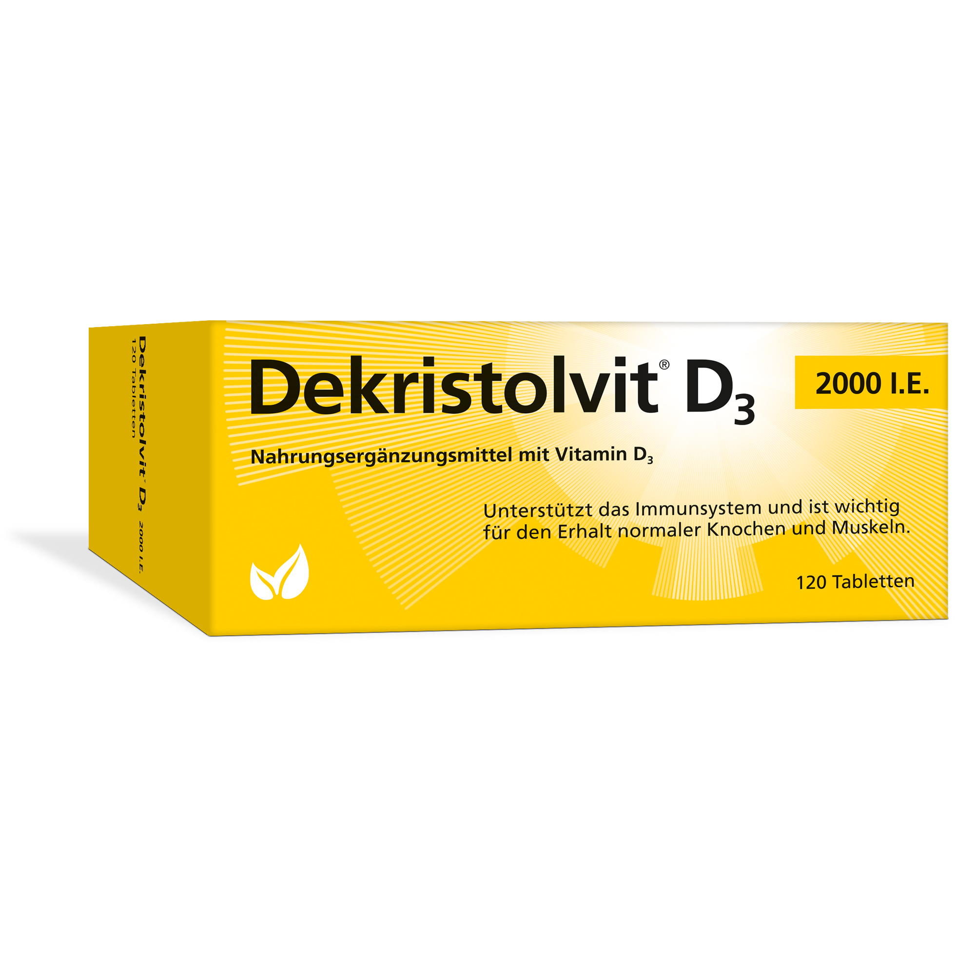 DEKRISTOLVIT D3 2.000 I.E. Tabletten Abbildung für DEKRISTOLVIT D3 2.000 I.E. Tabletten