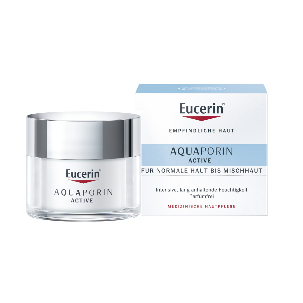 EUCERIN AQUAporin Active Creme norm.bis Mischhaut Abbildung für EUCERIN AQUAporin Active Creme norm.bis Mischhaut