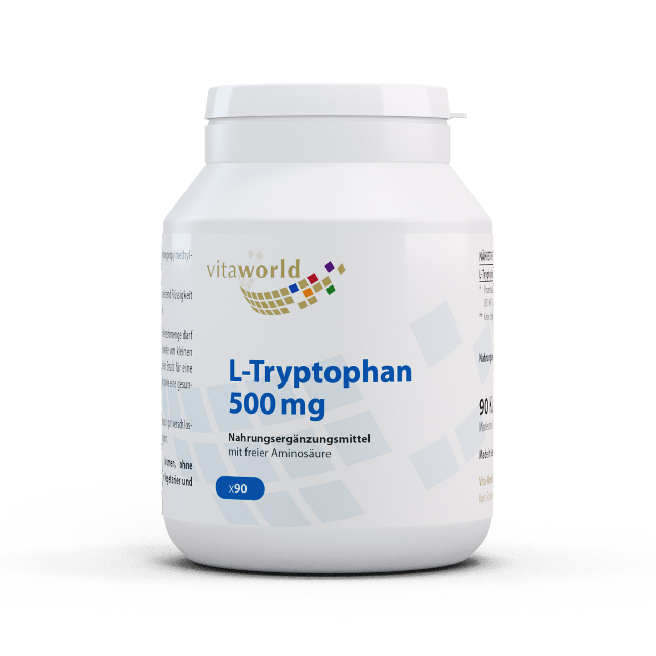 L-TRYPTOPHAN 500 mg Kapseln Abbildung für L-TRYPTOPHAN 500 mg Kapseln