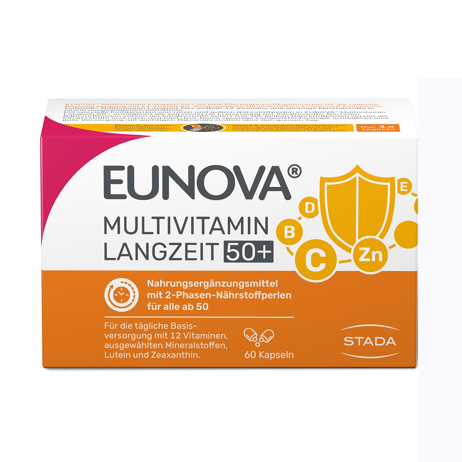 EUNOVA Langzeit 50+ Kapseln Abbildung für EUNOVA Langzeit 50+ Kapseln