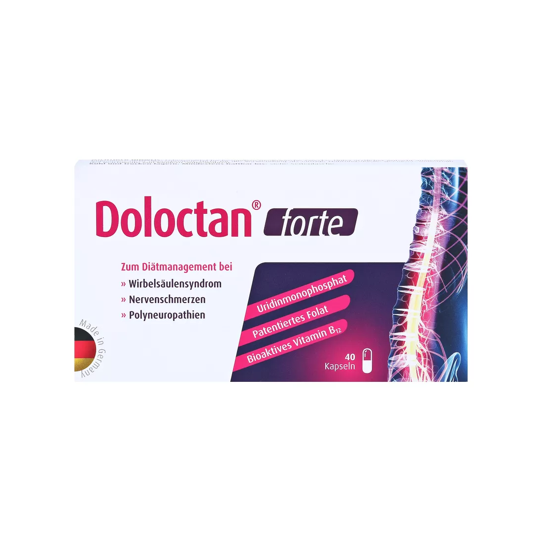 DOLOCTAN forte Kapseln Abbildung für DOLOCTAN forte Kapseln