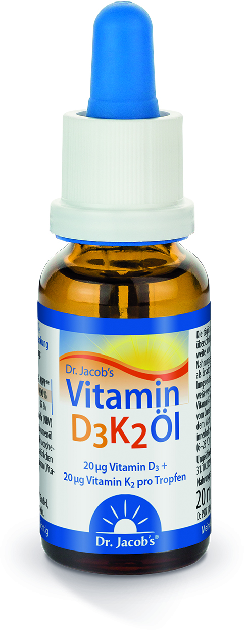 VITAMIN D3K2 Öl Dr.Jacob's Tropfen Abbildung für VITAMIN D3K2 Öl Dr.Jacob's Tropfen