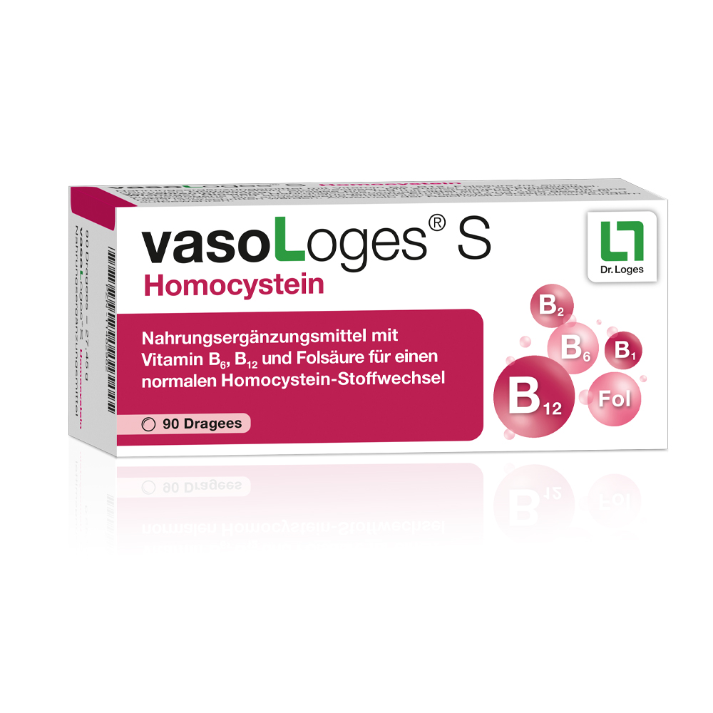 VASOLOGES S Homocystein Dragees Abbildung für VASOLOGES S Homocystein Dragees