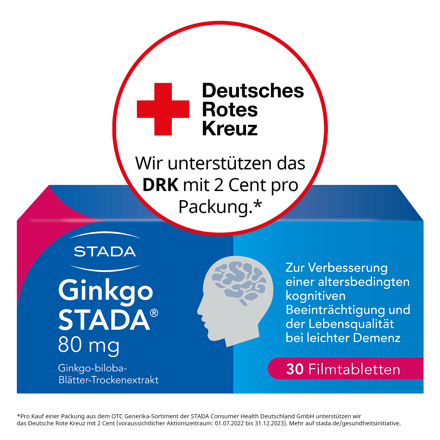 GINKGO STADA 80 mg Filmtabletten Abbildung für GINKGO STADA 80 mg Filmtabletten