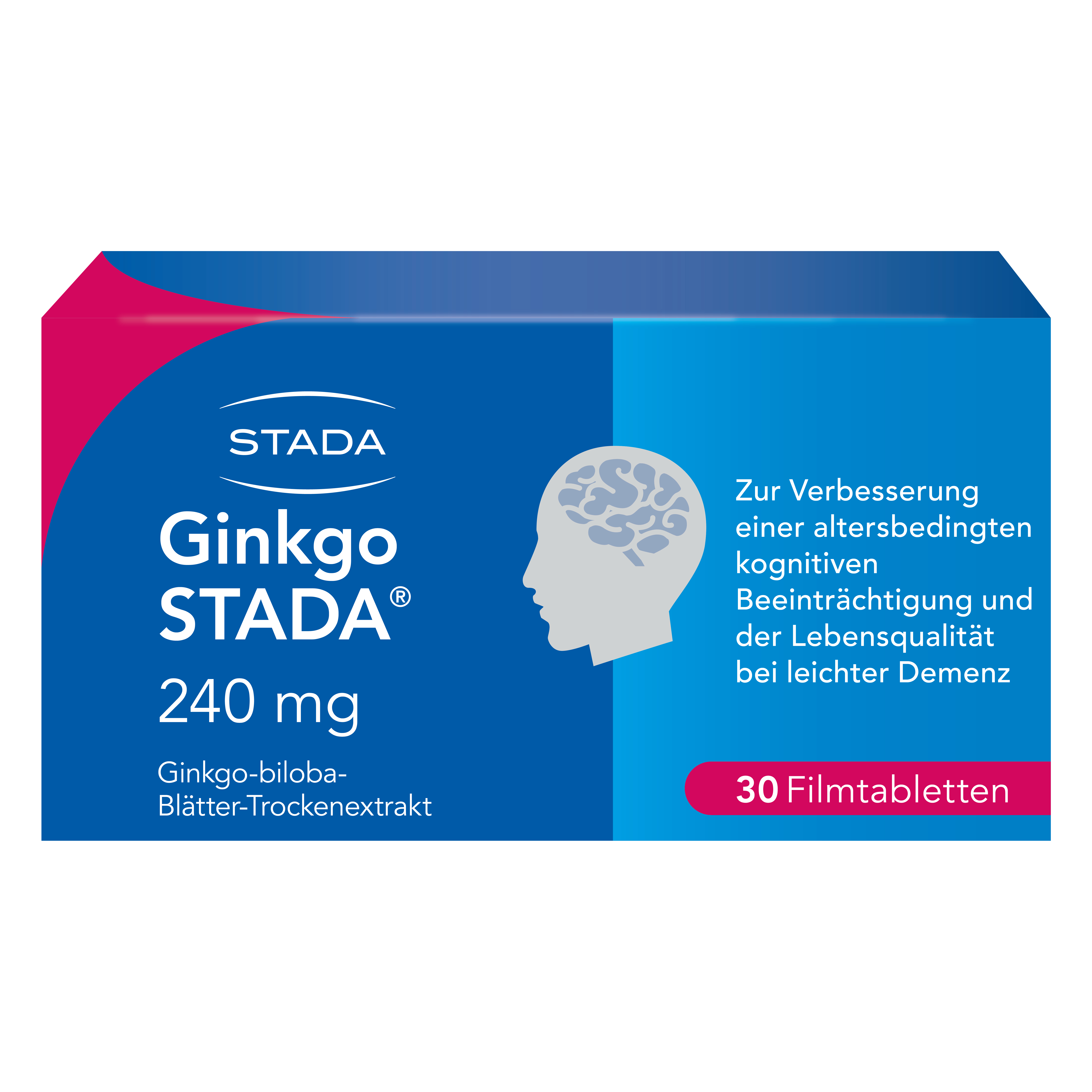 GINKGO STADA 240 mg Filmtabletten Abbildung für GINKGO STADA 240 mg Filmtabletten