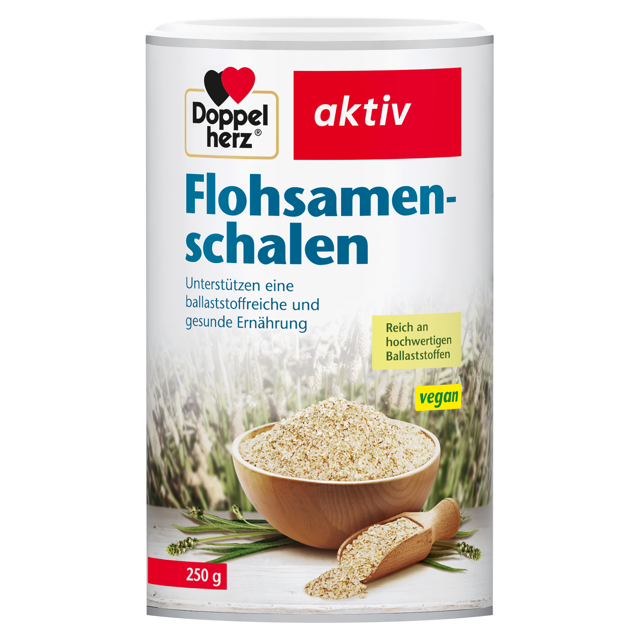 DOPPELHERZ Flohsamenschalen Pulver Abbildung für DOPPELHERZ Flohsamenschalen Pulver