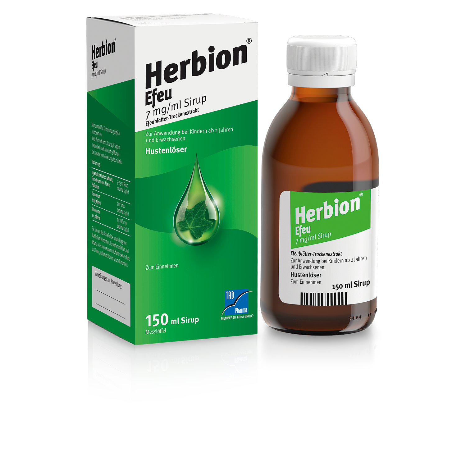 HERBION Efeu 7 mg/ml Sirup Abbildung für HERBION Efeu 7 mg/ml Sirup