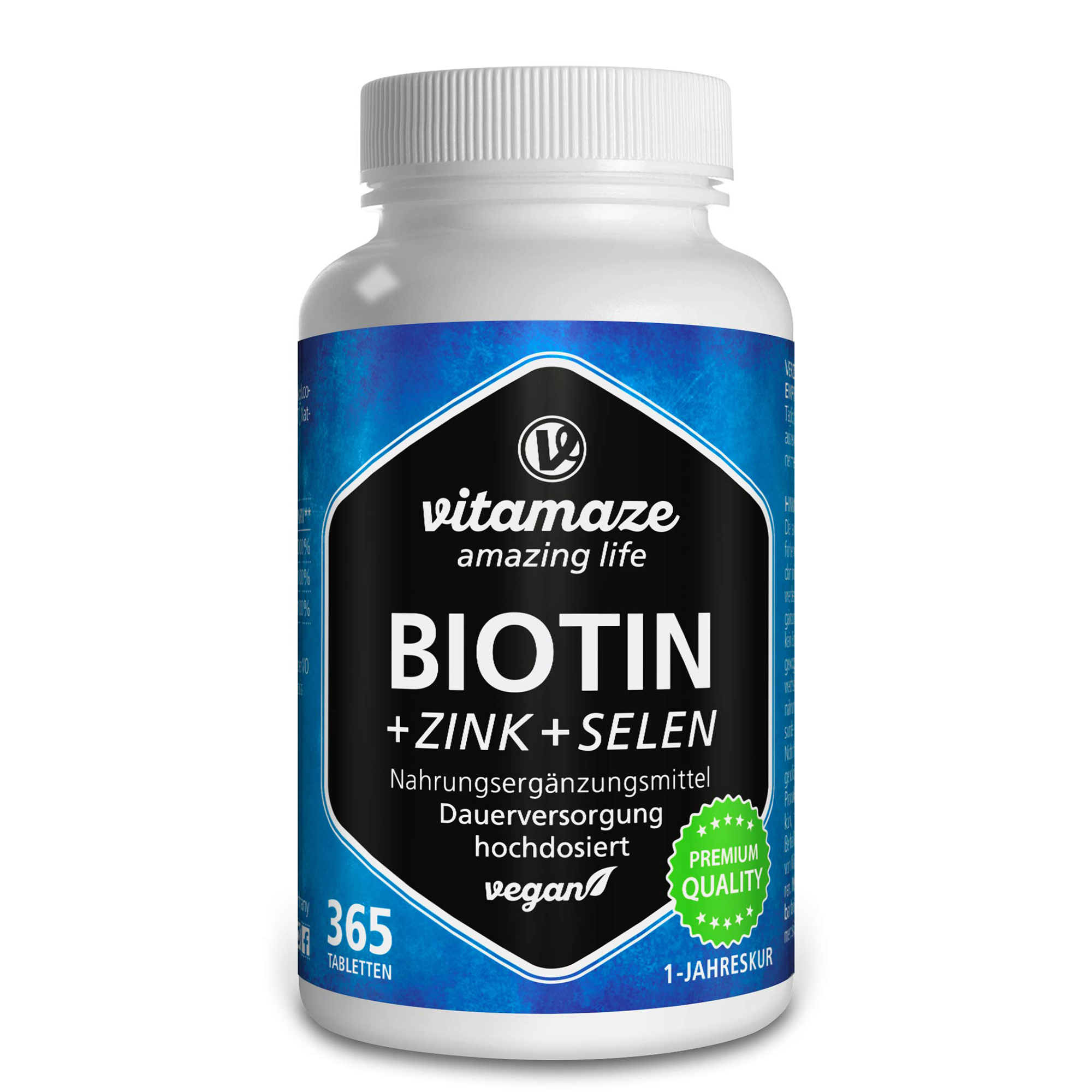 BIOTIN 10 mg hochdosiert+Zink+Selen Tabletten Abbildung für BIOTIN 10 mg hochdosiert+Zink+Selen Tabletten