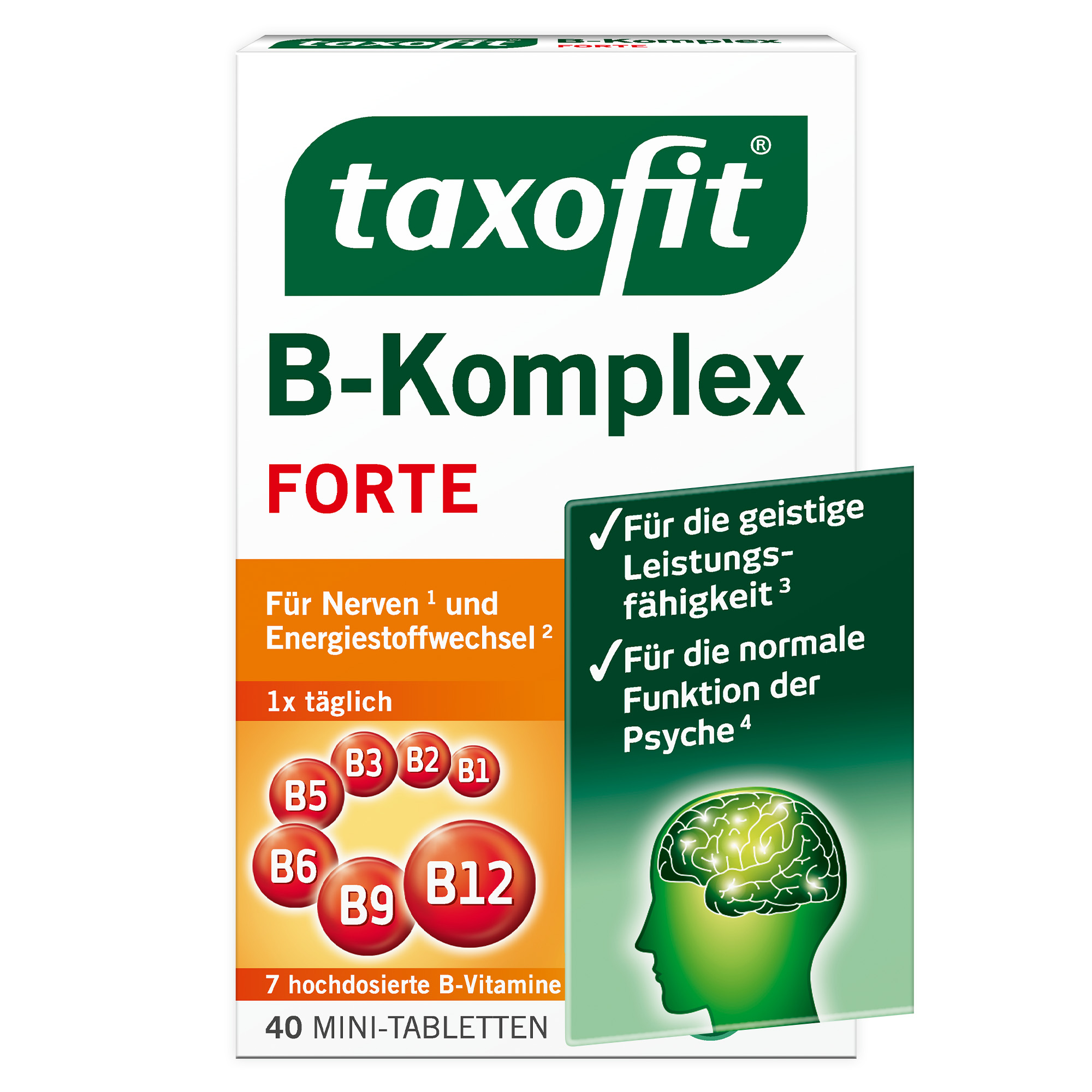 TAXOFIT B-Komplex Tabletten Abbildung für TAXOFIT B-Komplex Tabletten