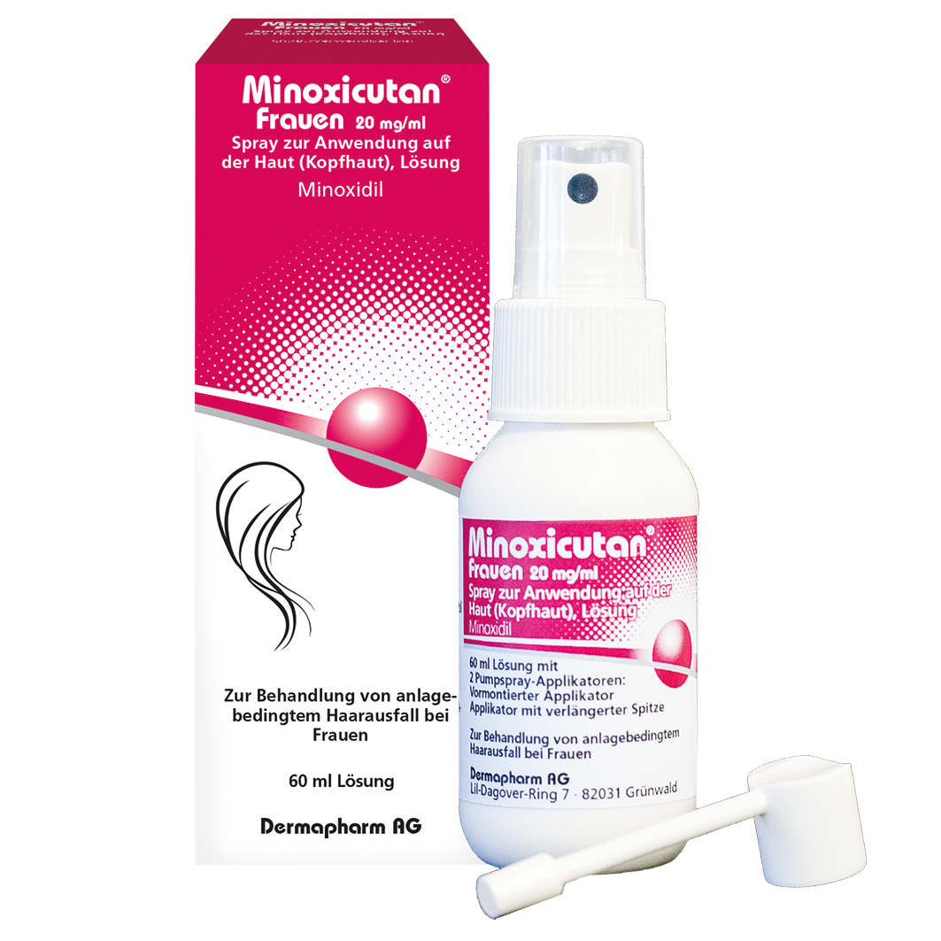 MINOXICUTAN Frauen 20 mg/ml Spray 60ml Abbildung für MINOXICUTAN Frauen 20 mg/ml Spray 60ml