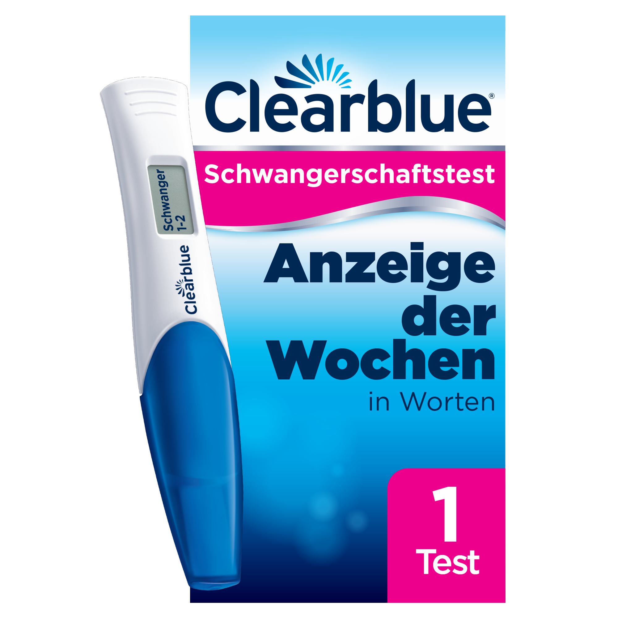 CLEARBLUE Schwangerschaftstest m.Wochenbestimmung Abbildung für CLEARBLUE Schwangerschaftstest m.Wochenbestimmung