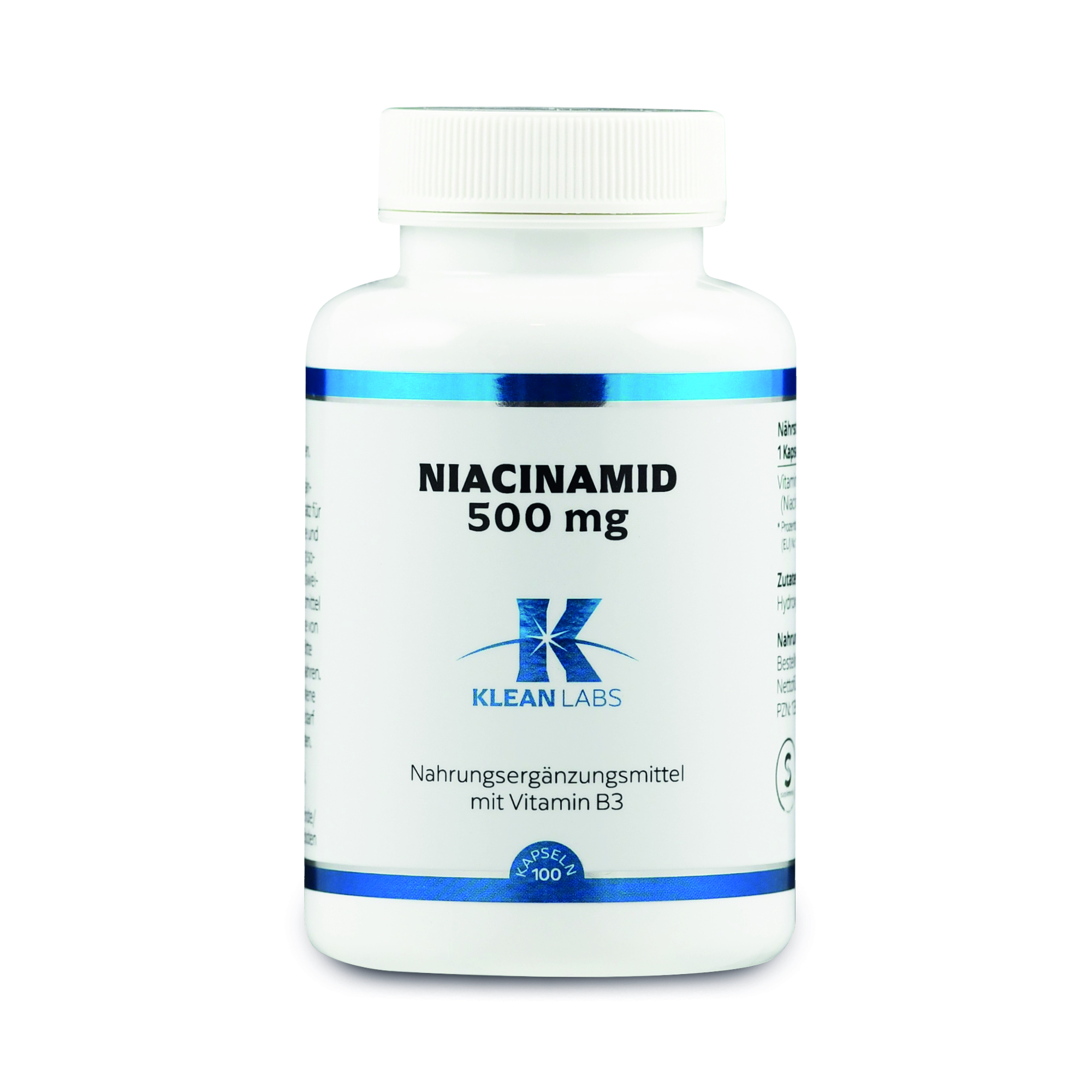 NIACINAMID B3 500 mg Kapseln Abbildung für NIACINAMID B3 500 mg Kapseln