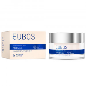 EUBOS ANTI-AGE Hyaluron Repair Filler Night Creme Abbildung für EUBOS ANTI-AGE Hyaluron Repair Filler Night Creme