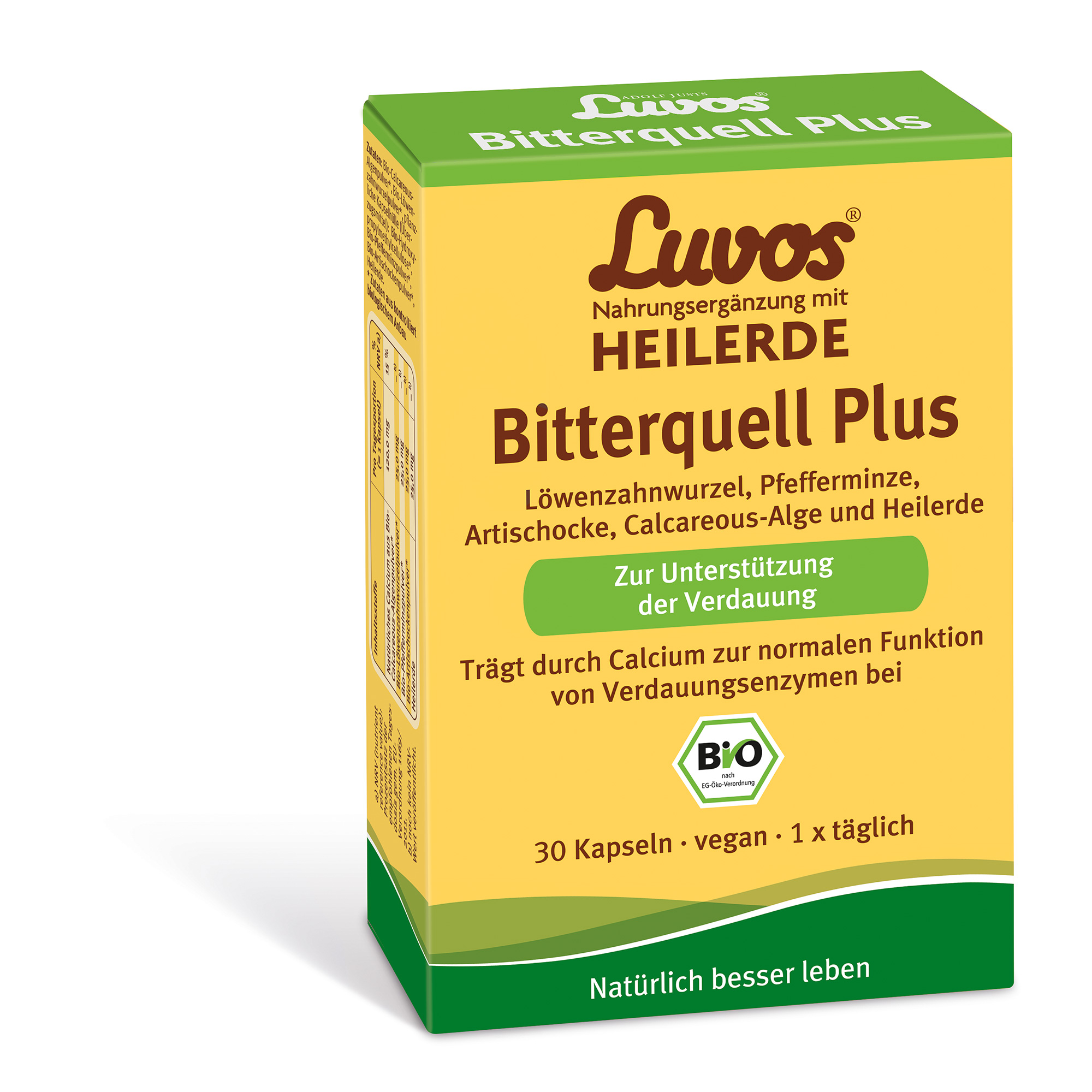 LUVOS Heilerde Bio Bitterquell Plus Kapseln Abbildung für LUVOS Heilerde Bio Bitterquell Plus Kapseln