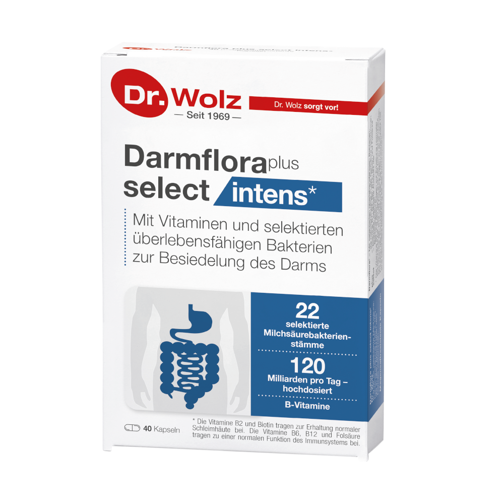 DARMFLORA plus select intens Kapseln Abbildung für DARMFLORA plus select intens Kapseln