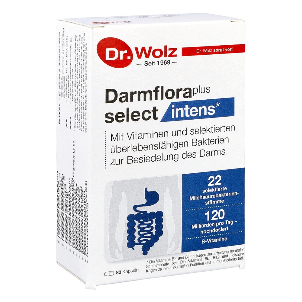 DARMFLORA plus select intens Kapseln Abbildung für DARMFLORA plus select intens Kapseln
