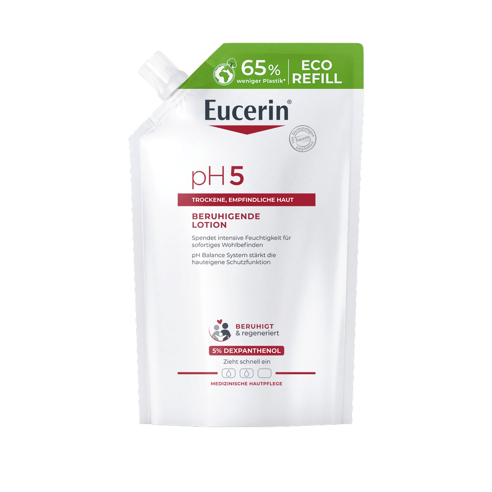EUCERIN pH5 Lotion empfindliche Haut Nachfüll Abbildung für EUCERIN pH5 Lotion empfindliche Haut Nachfüll