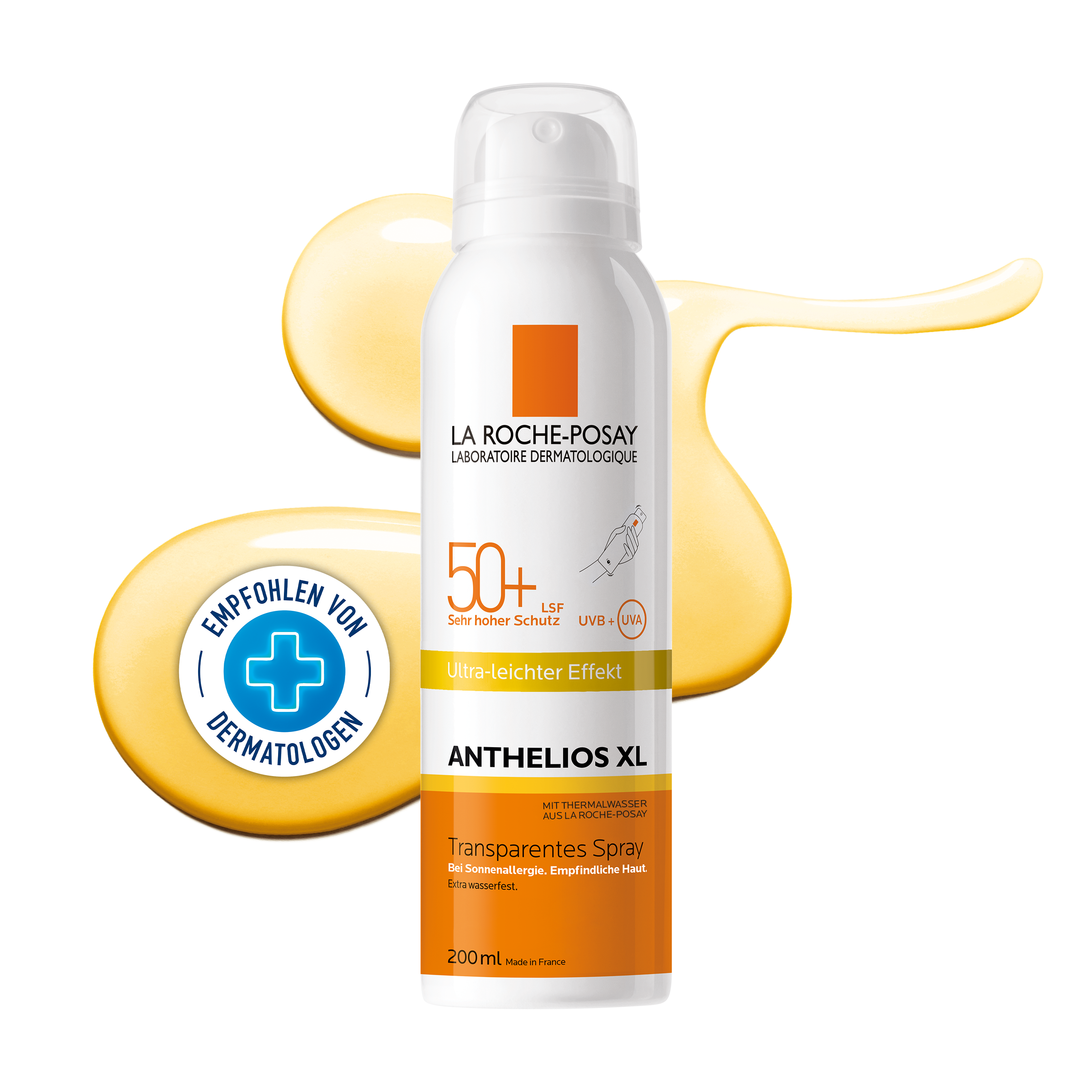 LA ROCHE-POSAY Anthelios XL LSF 50+ transp.Spray Abbildung für LA ROCHE-POSAY Anthelios XL LSF 50+ transp.Spray