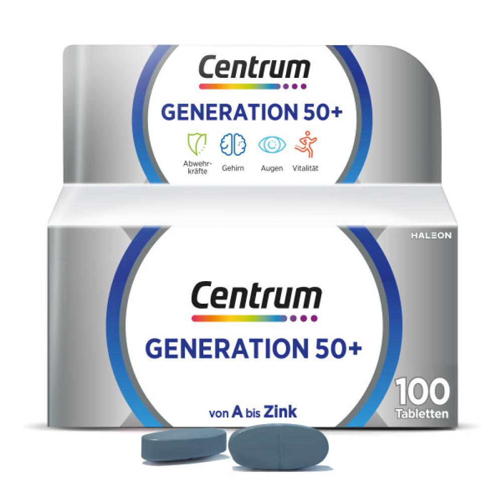 CENTRUM Generation 50+ Tabletten Abbildung für CENTRUM Generation 50+ Tabletten