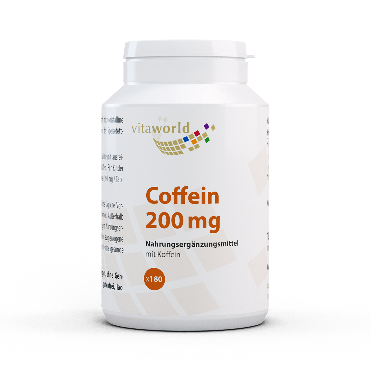 VITA WORLD Coffein 200 mg Tabletten Abbildung für VITA WORLD Coffein 200 mg Tabletten
