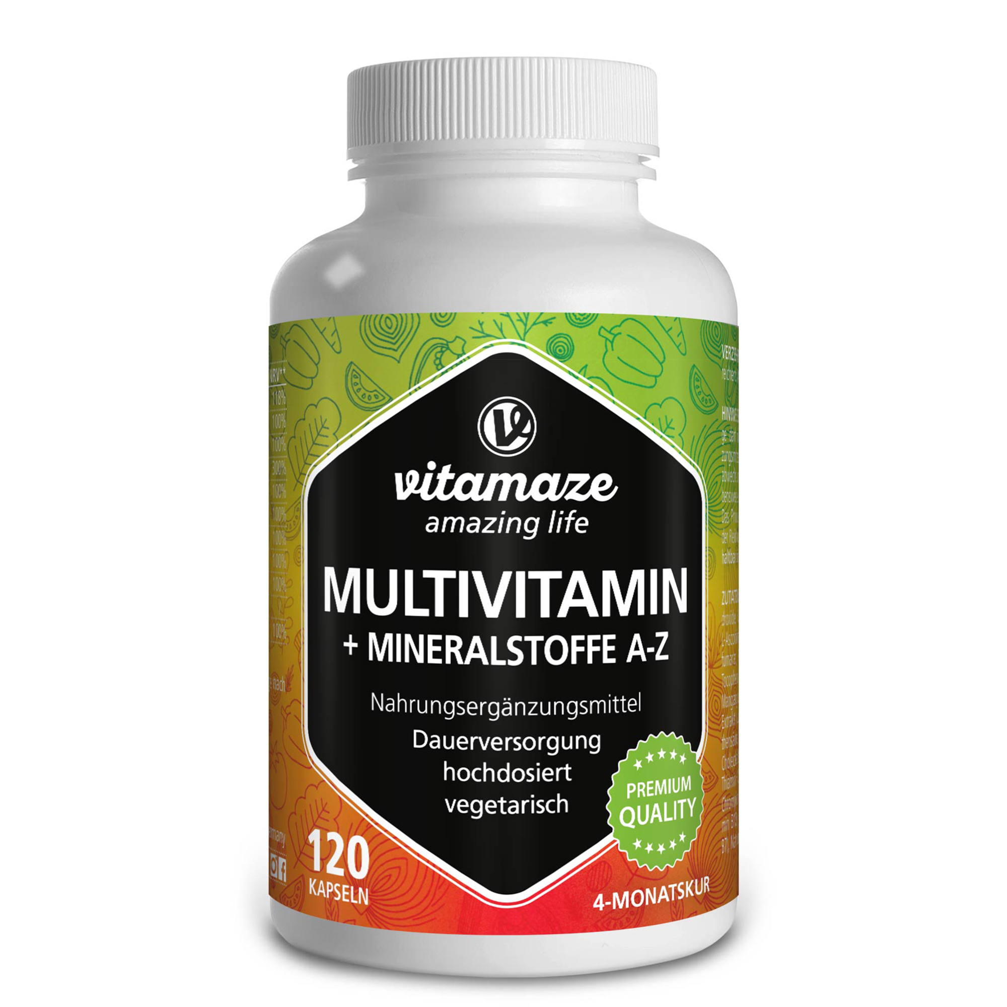 MULTIVITAMIN KAPSELN hochdosiert Abbildung für MULTIVITAMIN KAPSELN hochdosiert