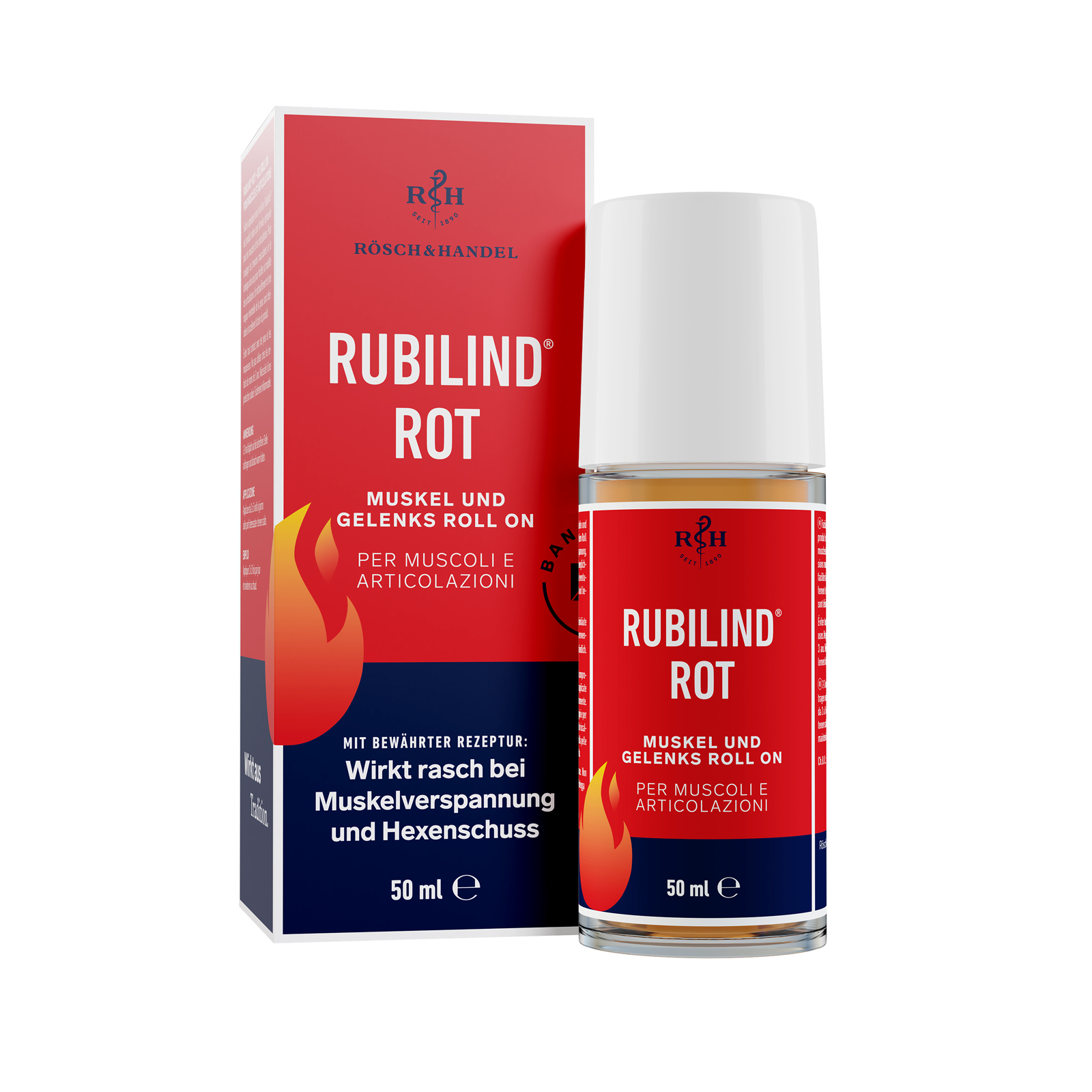 RUBILIND rot Muskel und Gelenks Roll-on Abbildung für RUBILIND rot Muskel und Gelenks Roll-on