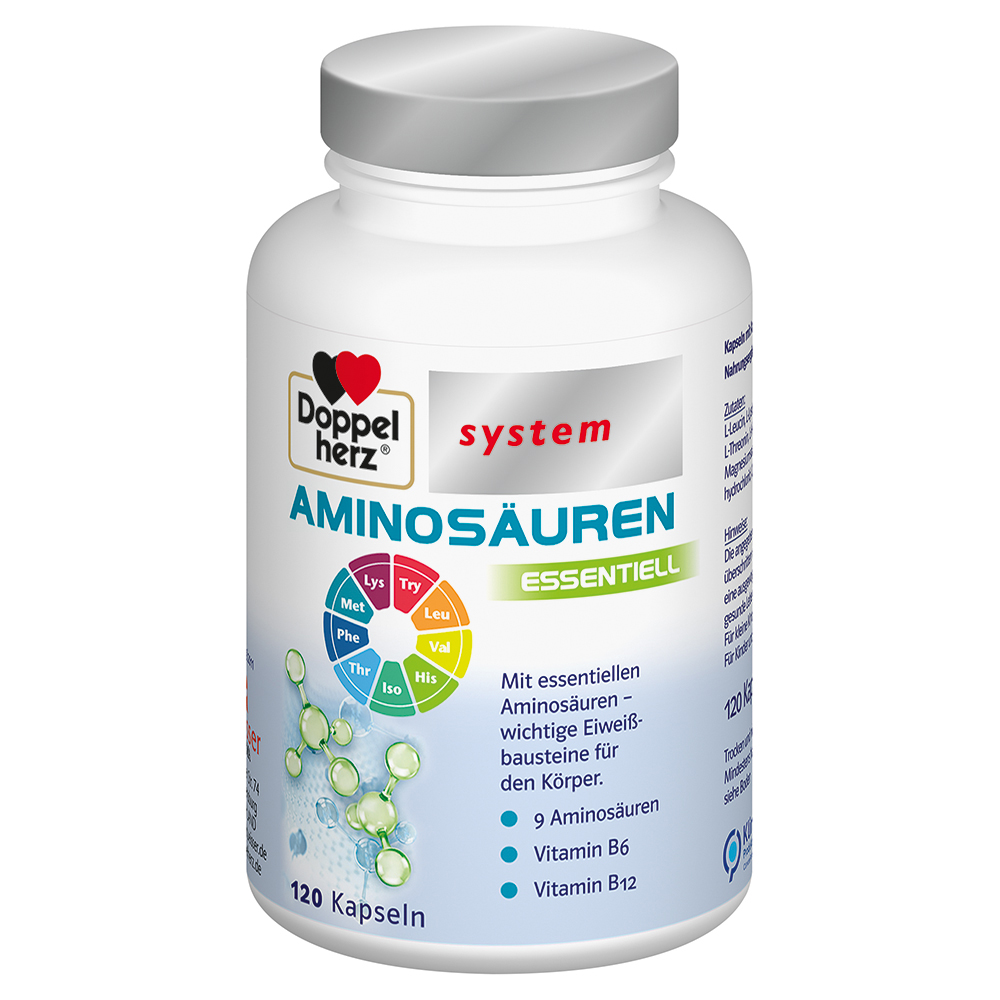 DOPPELHERZ Aminosäuren essentiell system Kapseln Abbildung für DOPPELHERZ Aminosäuren essentiell system Kapseln