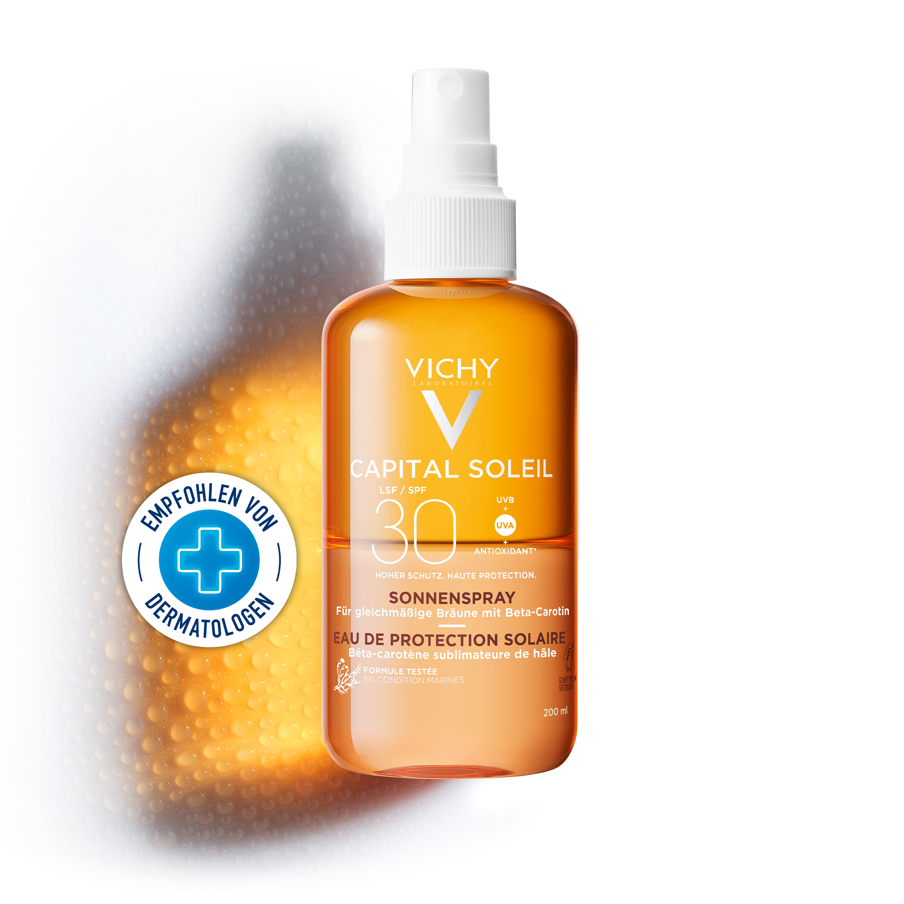 VICHY IDEAL Soleil Sonnenspray braun LSF 30 Abbildung für VICHY IDEAL Soleil Sonnenspray braun LSF 30