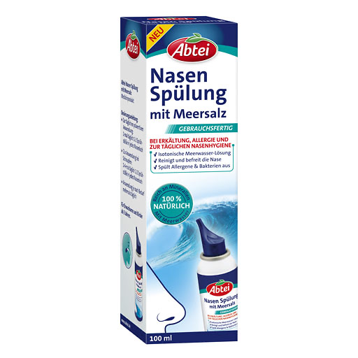 ABTEI Nasenspülung mit Meersalz Spray Abbildung für ABTEI Nasenspülung mit Meersalz Spray