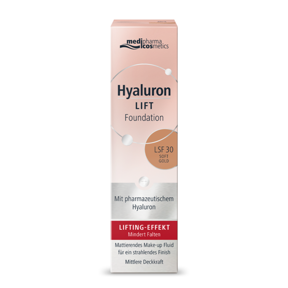 HYALURON LIFT Foundation LSF 30 soft gold Abbildung für HYALURON LIFT Foundation LSF 30 soft gold