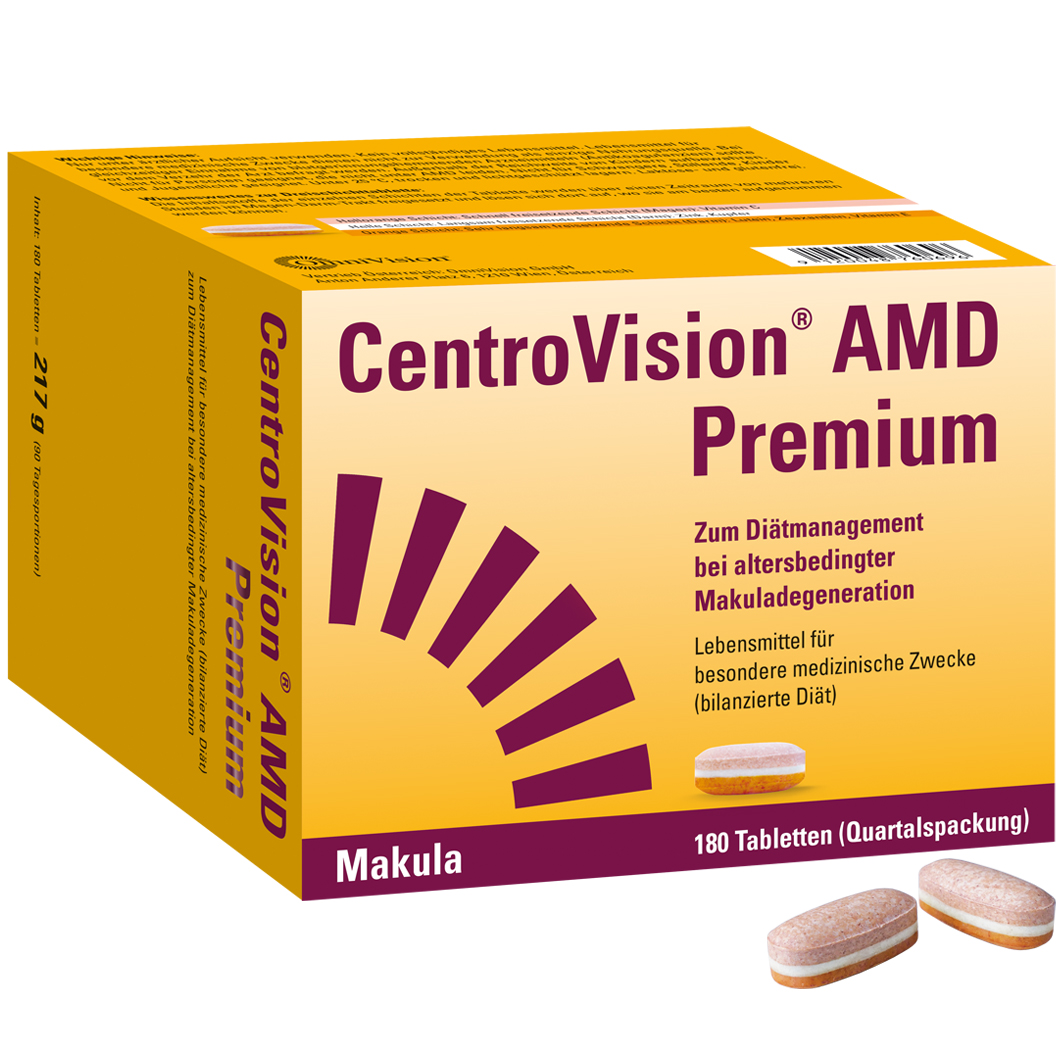 CENTROVISION AMD Premium Tabletten Abbildung für CENTROVISION AMD Premium Tabletten