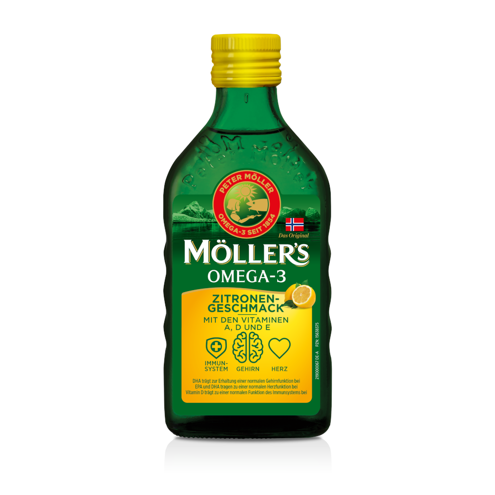 MÖLLER'S Omega-3 Zitronengeschmack Öl Abbildung für MÖLLER'S Omega-3 Zitronengeschmack Öl