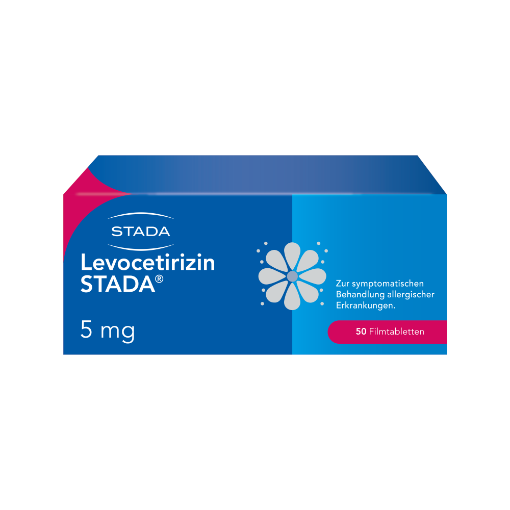 LEVOCETIRIZIN STADA 5 mg Filmtabletten Abbildung für LEVOCETIRIZIN STADA 5 mg Filmtabletten