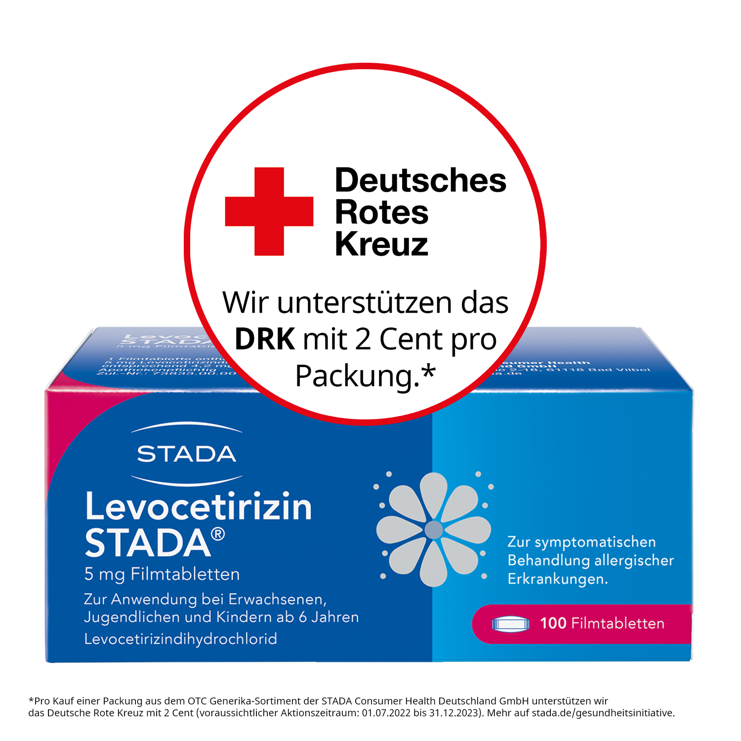 LEVOCETIRIZIN STADA 5 mg Filmtabletten Abbildung für LEVOCETIRIZIN STADA 5 mg Filmtabletten