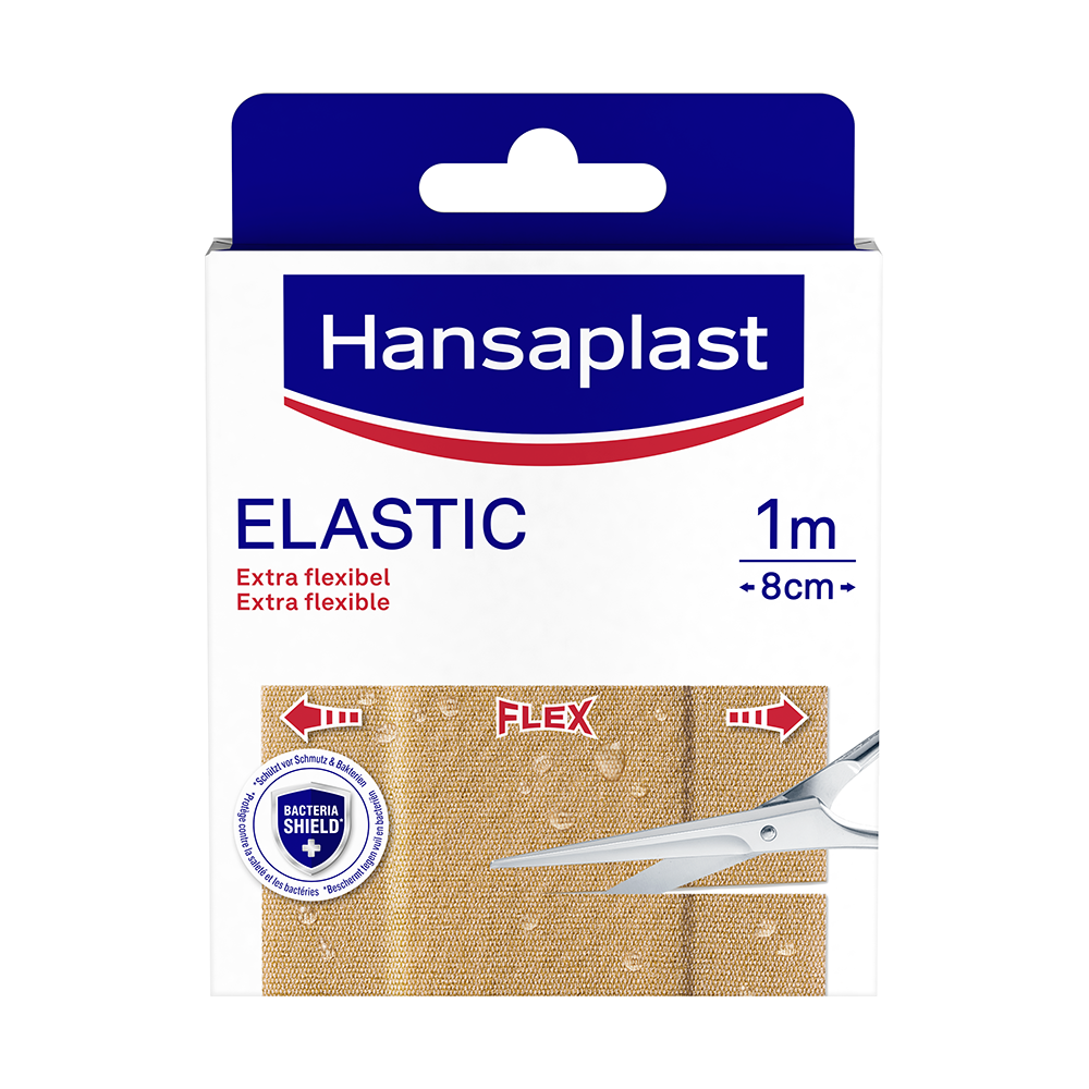 HANSAPLAST Elastic Pflaster 8 cmx1 m Abbildung für HANSAPLAST Elastic Pflaster 8 cmx1 m