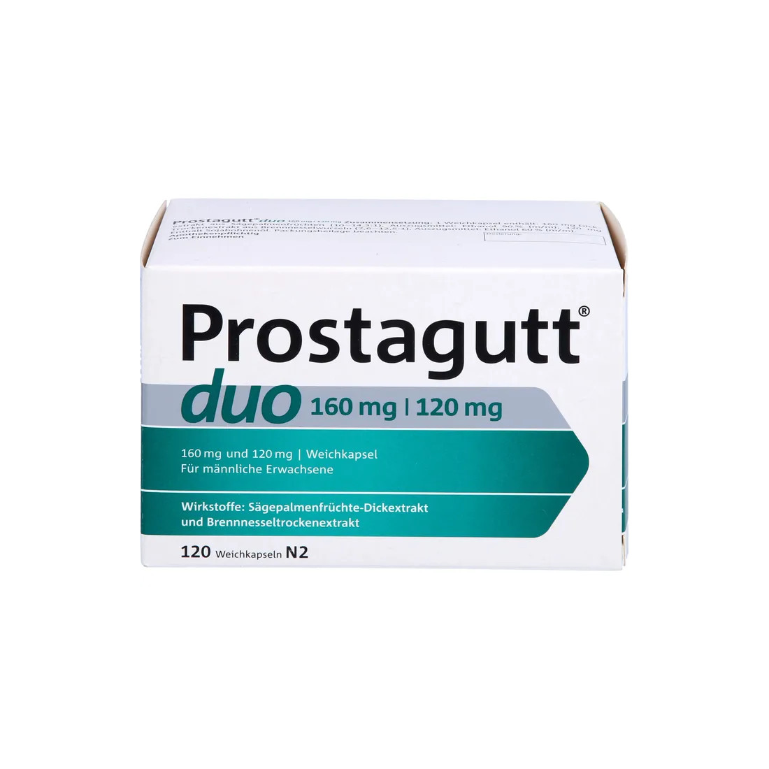 PROSTAGUTT duo 160 mg/120 mg Weichkapseln Abbildung für PROSTAGUTT duo 160 mg/120 mg Weichkapseln