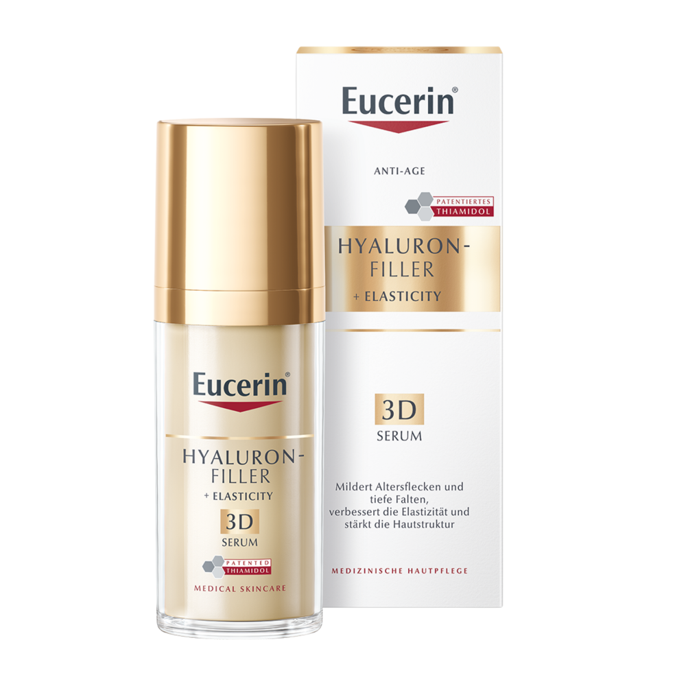 EUCERIN Anti-Age Hyaluron-Filler+Elasti.3D Serum Abbildung für EUCERIN Anti-Age Hyaluron-Filler+Elasti.3D Serum