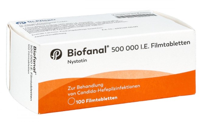 BIOFANAL 500 000 I.E. Filmtabletten Abbildung für BIOFANAL 500 000 I.E. Filmtabletten