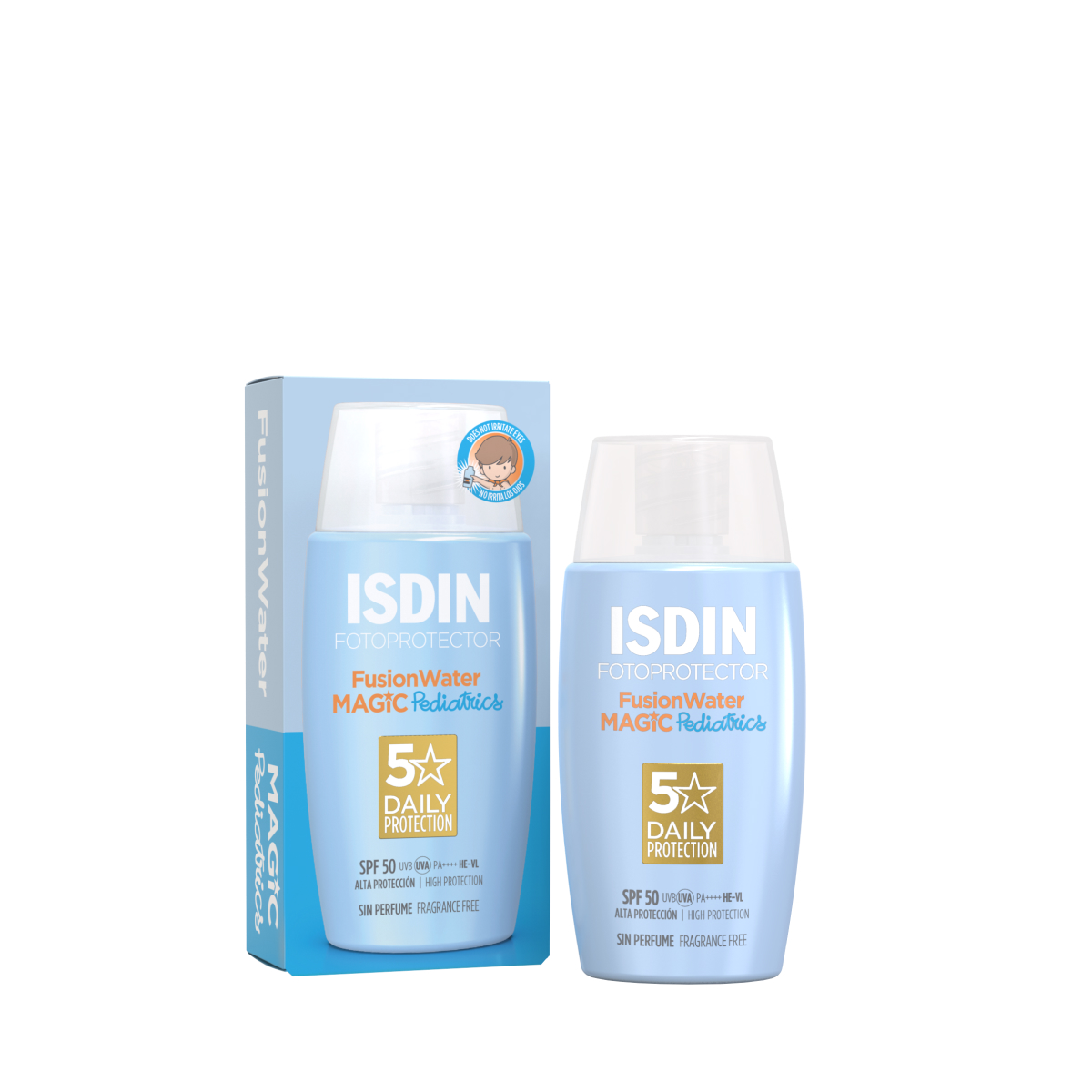 ISDIN Fotoprotector Ped.Fusion Water Emuls.LSF 50 Abbildung für ISDIN Fotoprotector Ped.Fusion Water Emuls.LSF 50