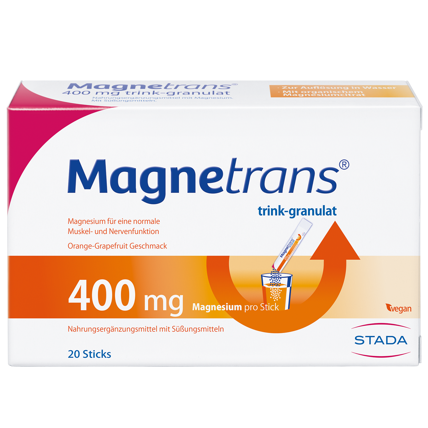 MAGNETRANS 400 mg trink-granulat Abbildung für MAGNETRANS 400 mg trink-granulat