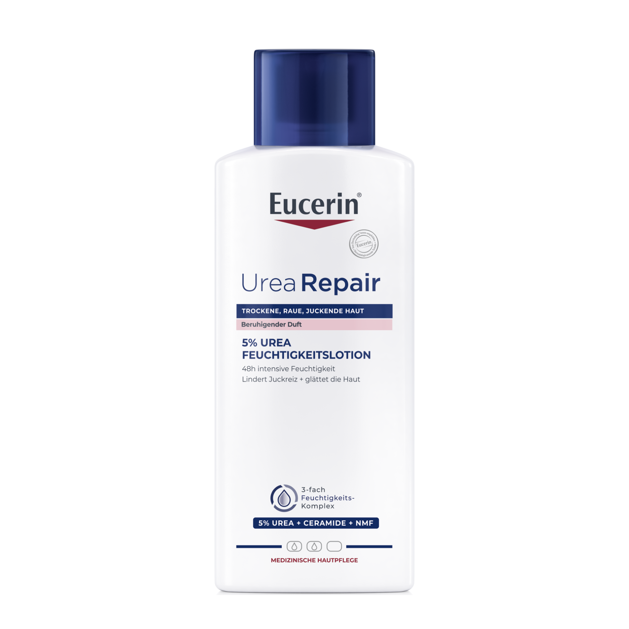 EUCERIN UreaRepair PLUS Lotion 5% mit Duft Abbildung für EUCERIN UreaRepair PLUS Lotion 5% mit Duft