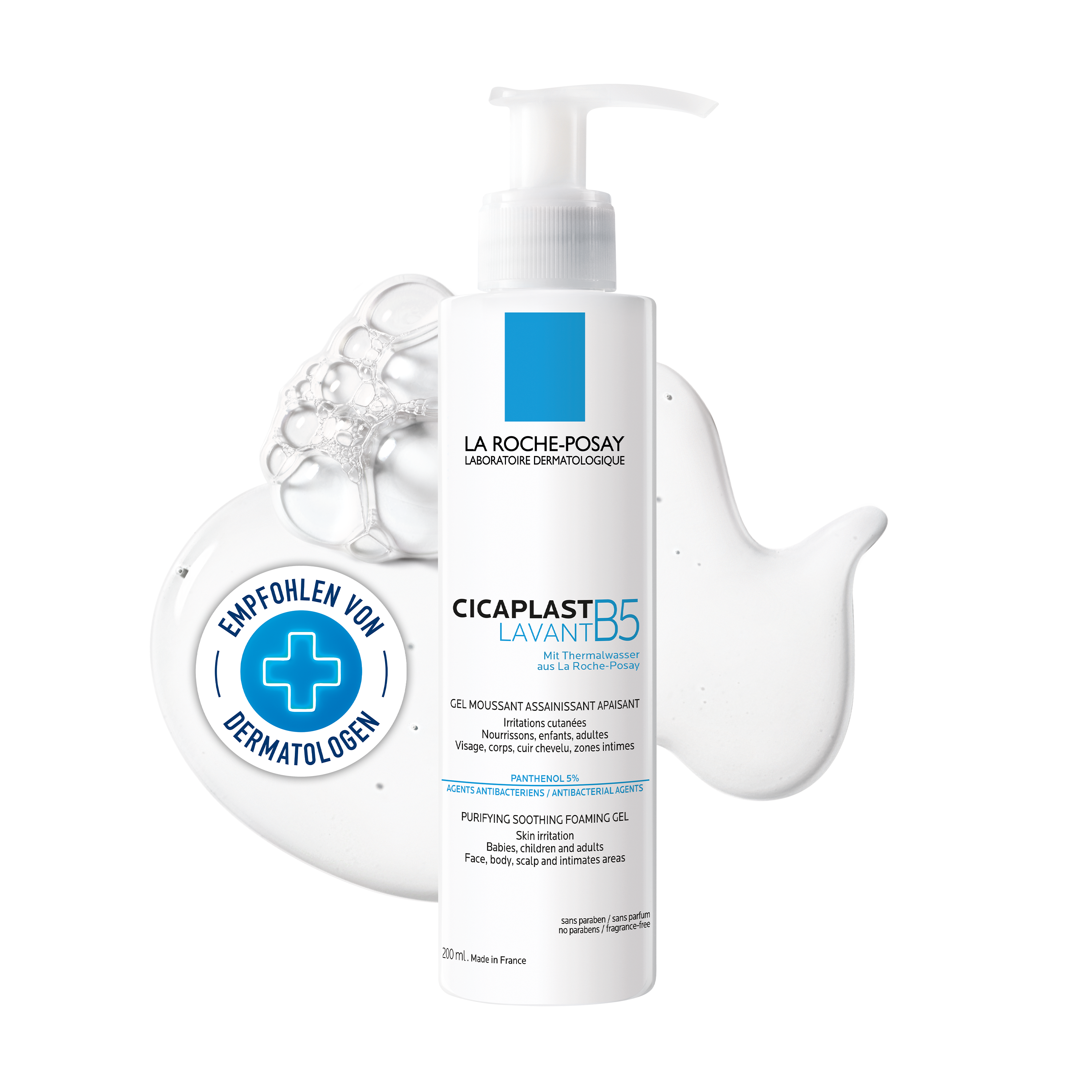LA ROCHE-POSAY Cicaplast Lavant B5 Reinigungsgel Abbildung für LA ROCHE-POSAY Cicaplast Lavant B5 Reinigungsgel