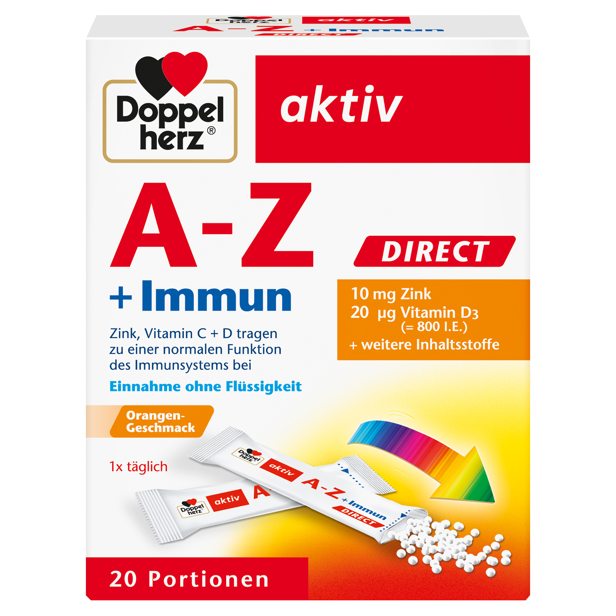 DOPPELHERZ A-Z+Immun DIRECT Pellets Abbildung für DOPPELHERZ A-Z+Immun DIRECT Pellets